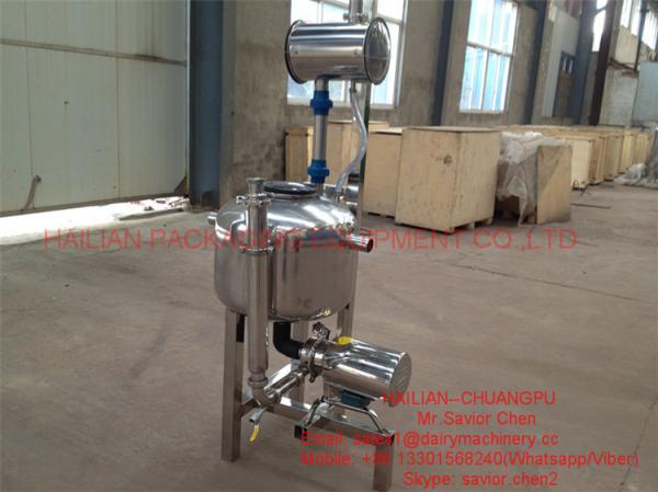 groupe en arête de poisson de récepteur de conteneur à remplir de salon de traite 80L