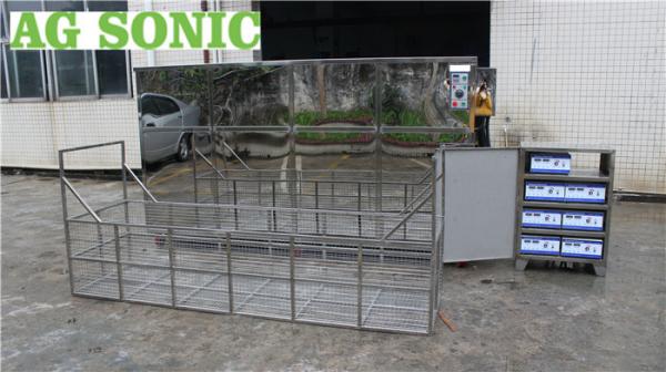 Marine Turbine Ultrasonic Cleaning System Large Ultrasonic Tank Volume 28 / 40KHz
