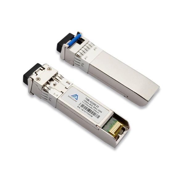 SFP-10G-BXU Compatible 10GBASE-BX10-U SFP+ 1270nm-TX/1330nm-RX 10km DOM Transceiver