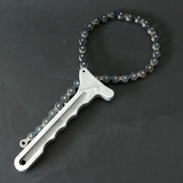 Anti Rust Metal Band Heavy Duty Oil Filter Chain Wrench Old Style