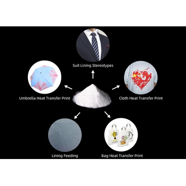 Interlining Hot Melt Powder 80-170 Micron 20kg White Pes Polyester