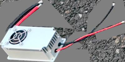 Système d'alimentation relié pour drones boîte d'alimentation reliée
