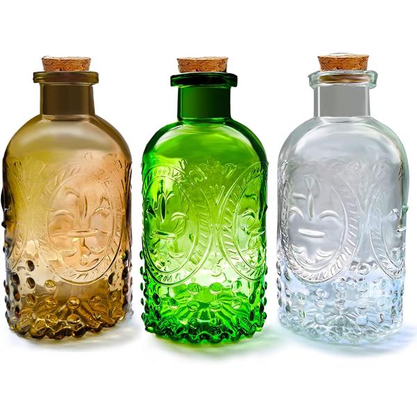 Glass Medicine Spice Container Drift Mini Vase for Cosmetics Made of Glass