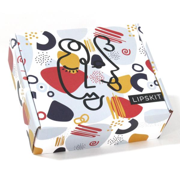 CMKY выбивая УЛЬТРАФИОЛЕТОВУЮ коробку гофрированной бумаги политуры 250gsm