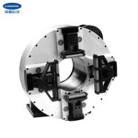 Laser automático e pneumático Chuck For Metal Pipe giratório de 4 maxilas