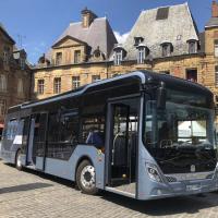 Autobus elétrico puro de longa distância de alta capacidade TEG6125BEV Autobus elétrico puro de 12 metros