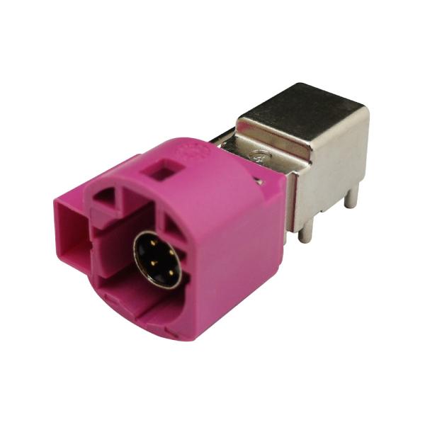 Homem de pouco peso 4+2 Pin With Housing do código do conector H de FAKRA HSD