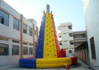 Alquiler inflable interior interactivo inflable colorido de la pared que sube