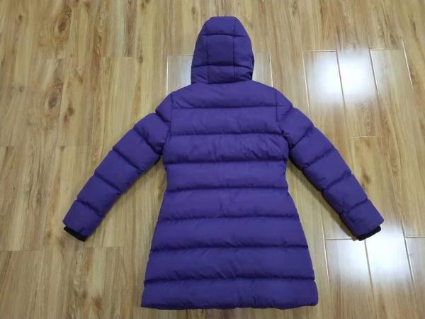 Full Length Womens Long Padded Coat With Hood Extra Long Puffa For Ladies