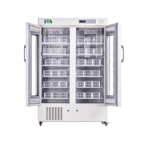4 graus 658 de R134a do hospital de sangue litros de refrigeradores do banco para o armazenamento da amostra de sangue