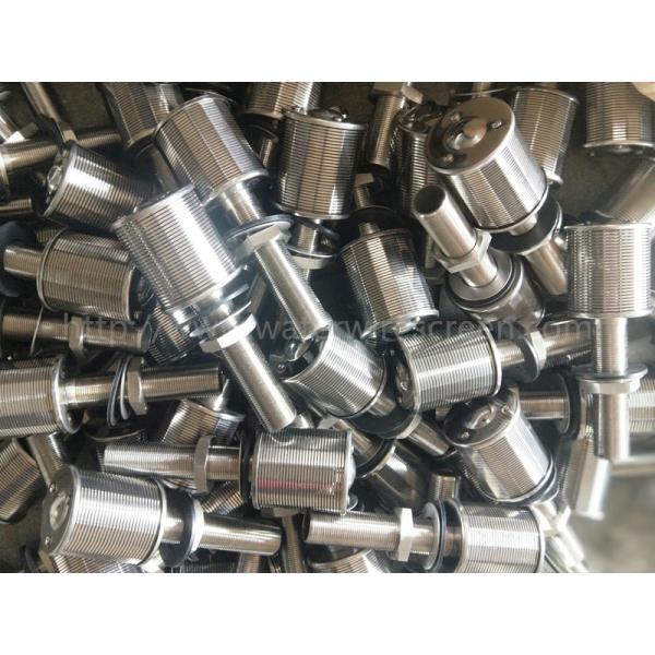 Stainless Steel 53mm Diameter Single-End Wedge Wire Water Filter Nozzle