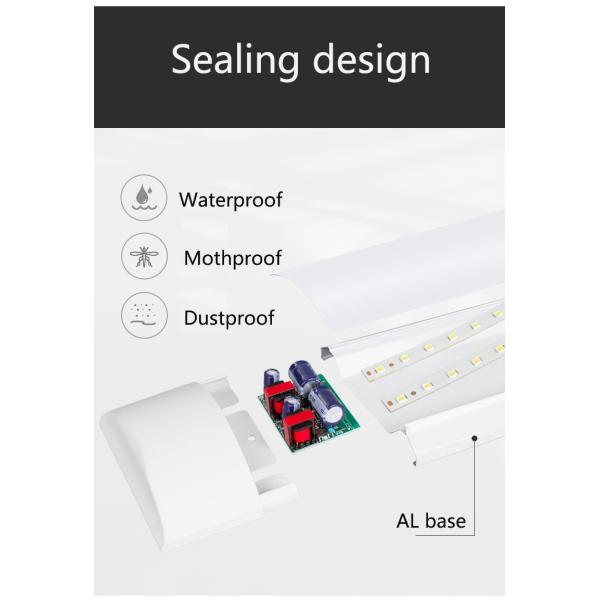 9W 18W 36W 40W 60W 4FT PC LED Batten Purified Fixture Lamp Tube Light for Warehouse