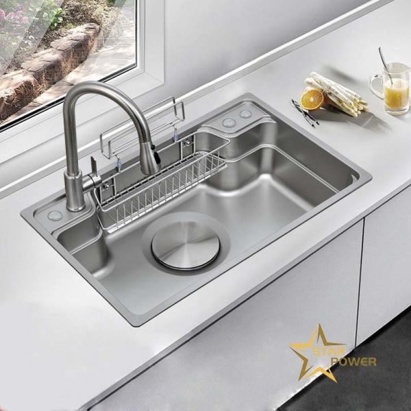Sink Wash Basin Wash Basin Handmade Single Basin Stainless Steel Sink