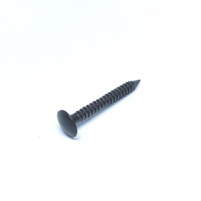 Cabeça lisa telhando de alumínio dos pregos de 48 X de 2.5MM/cabeça oval para a arma do prego