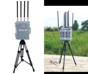 動作周波数 20MHz ～ 6GHz 合計出力 150W ドローン妨害装置 セキュリティ強化対策用