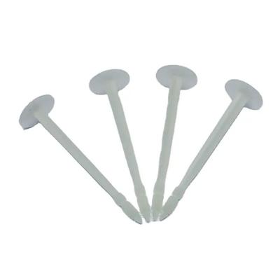Punch Insertion Installation Plastic Insulation Fixing Anchors White 8MM