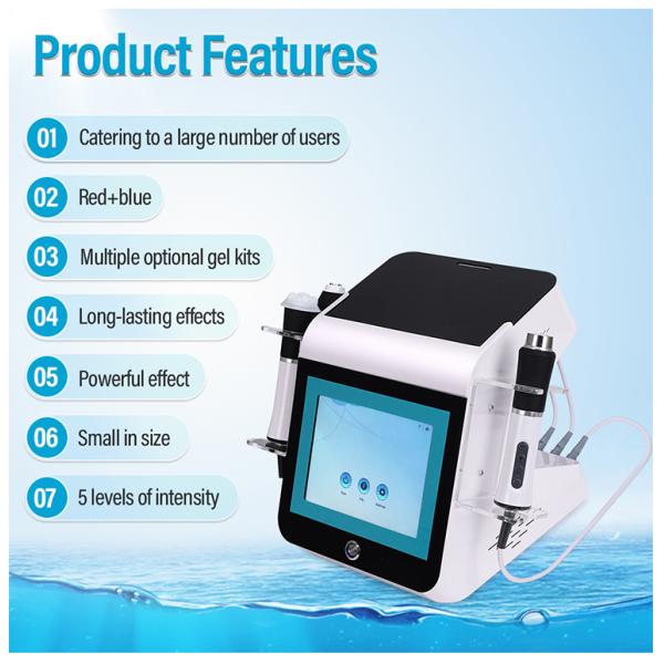 3 in 1 Bubble Oxygen Hydra Dermabrasion Machine CO2 Jet Peel Facial Care Machine