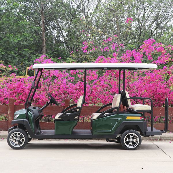 4+2 Seats Electric Golf Cart 48V/350A With Curtis Controller