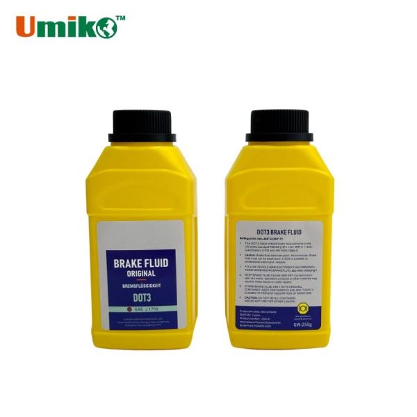 Premium Quality DOT3 Full Synthetic Brake Fluid for Motorcycle and Automotive Use