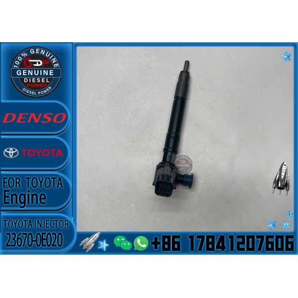Inyector de combustible 23670-0E020 ((G4) /295040-9440 /295700-0560 Para el Toyota Fortuner Hilux Revo 2.4L 2GD