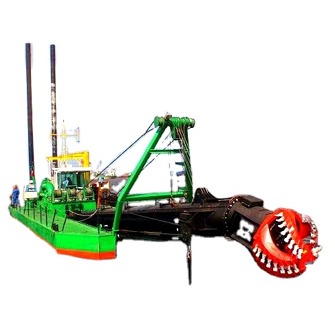 Small Csd200 Head Cutter Suction Dredger Ships 40000 KG Capacity 8 Inch