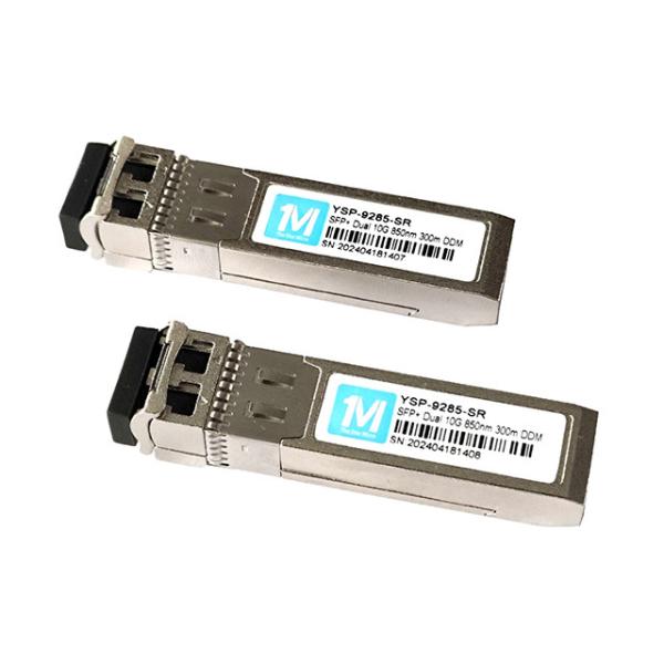 10G SFP Duplex 300m 850nm LC DDM MMF Multimode VCSEL Optical Transceiver Module for Stable and Secure Network in MMF