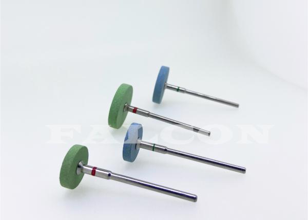 Grinding Sintered Diamond Disc Mounted Zirconia Polishing Burs 4.5mm Thickness