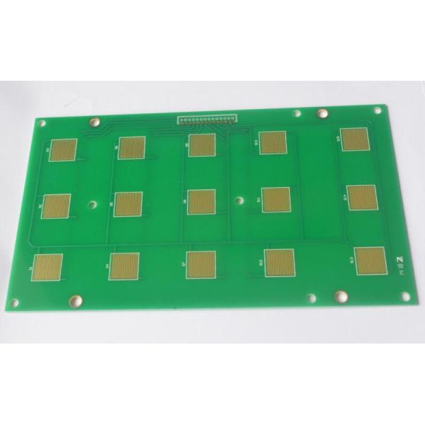 2 Layers 1oz Copper Thickness Green Soldmask FR4 PCB Prototype