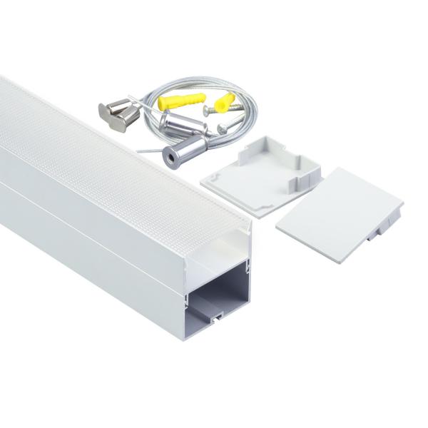 40мм приостанавливали приспособления приведенные алюминиевого потолочного освещения профиля декоративные