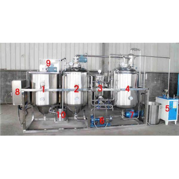 Machine brute de raffinerie de pétrole de riz de machine de raffinage du pétrole de tournesol d'OIN