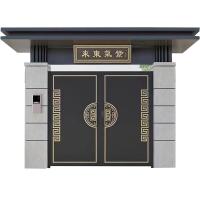 Mejorar el espacio exterior con puertas elegantes y puertas de entrada modernas