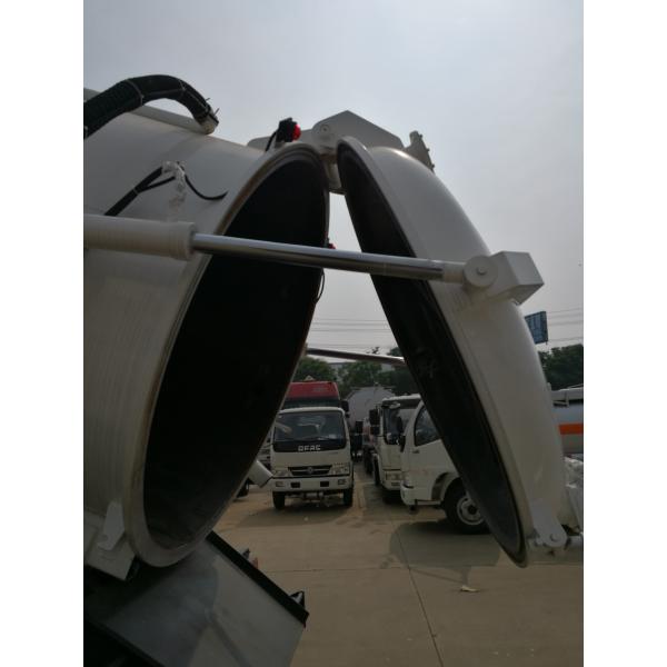 10 Tons Sewer Vacuum Truck , 10CBM ISUZU Sewage Suction Truck Customized Color