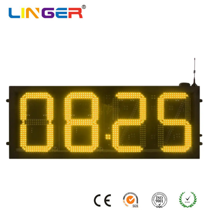 fR4 pCB Gas Station LED Sign Customized LED Gas Station Signs