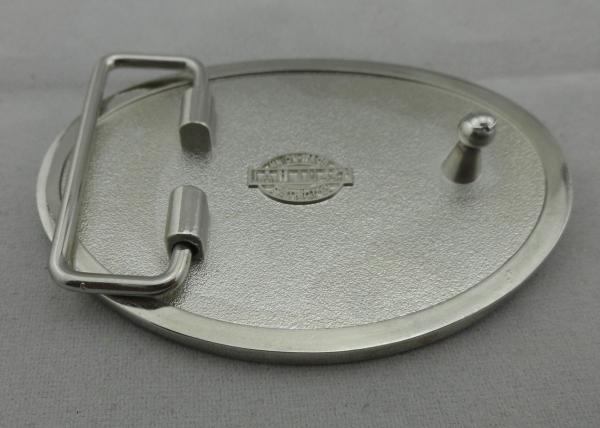 Mat - Gold, Mat - Nickel / Gold Plated UA Belt Buckle / Custom Made Buckles without Enamel