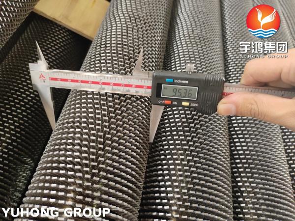 ASME SA192 Seamless Carbon Steel HFW Serrated Fin Tube For Heat Exchanger
