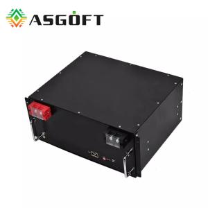 Rechargeable 6000 Cycles Lithium 200Ah 48v Lifepo4 Battery Pack For Solar