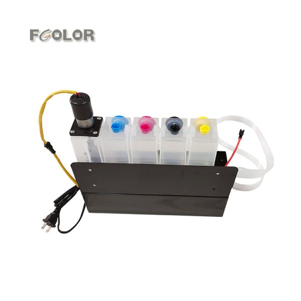 Fcolor New DIY White Ink Circulation System DTF CISS for Epson L1800 1390 L805 Ciss Ink tank Kit Dtf