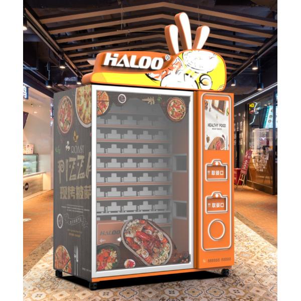 Microwave Vending Machine For Warm Foods Heated Vending Machine