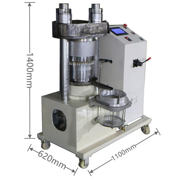 45kg/Hr 2kw Hydraulic Oil Press Machine Coconut Cold Pressing 6.5kgs/15min