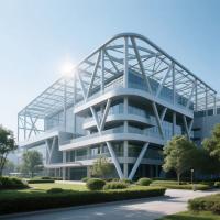 High Safety Durability Modern Portal Steel Building Workshop Robust