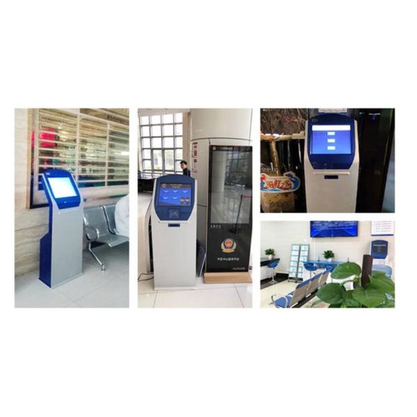 Automatic Queuing Management System Ticket Kiosk Machine with LCD Counter