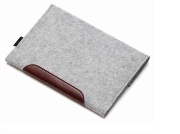 Eco Friendly Travel Ticket Wallet , Felt Material Travel Document Holder
