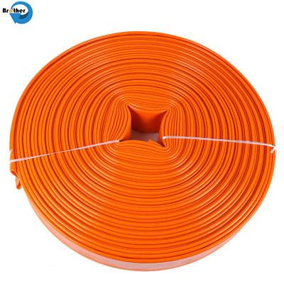 3/4 to 16 Inch Water Discharge PVC Layflat / Lay Flat Hose for Irrigation
