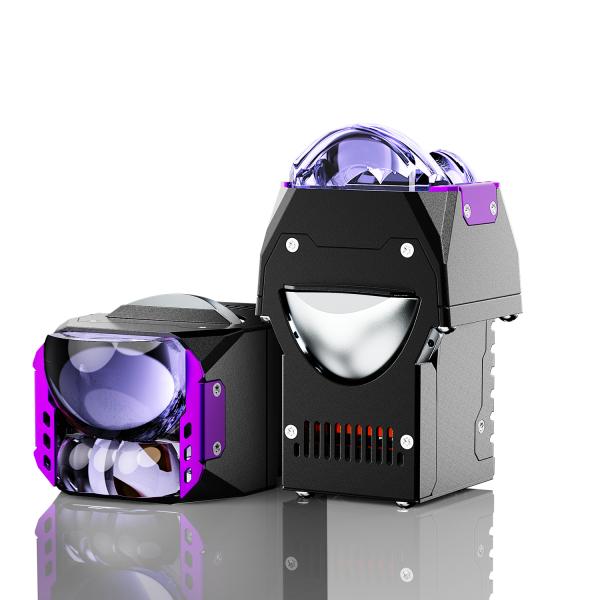 70W High Power LED Pod Light with Triple Lens Projection for Off Road Driving in 1.6 Inch Compact Design