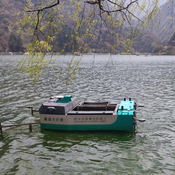 Offshore Pond Maintenance Boat Autonomous Surface Vehicles ASV For Waterweed Harvesting 115KG