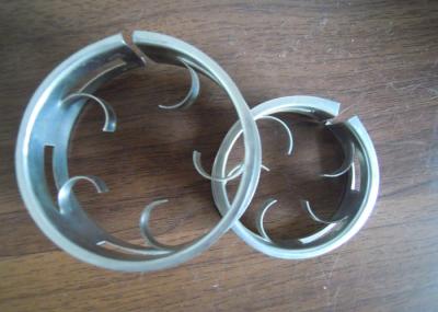 Lower Pressure Raschig Super Ring , Metal Tower Packing For Common Decompression