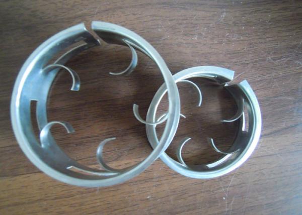 Lower Pressure Raschig Super Ring , Metal Tower Packing For Common Decompression