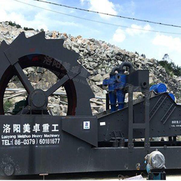 Mining Industrial Sand Plant Equipment Q245R Steel Wheel Material 52.5kw Condition New