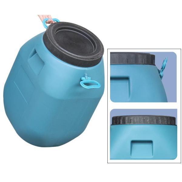 HDPE Chemical Barrel Container 50L Plastic Square Drum 80*47mm