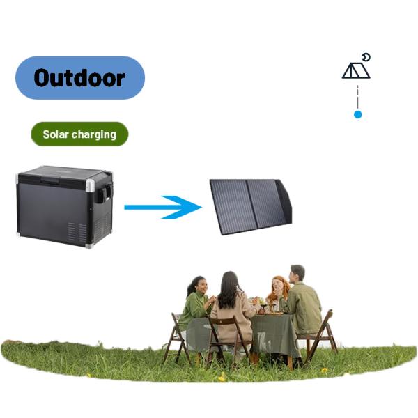 CE RoHS FCA сертифицированный холодильник большой емкости черного механического дизайна для наружного использования